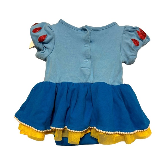 ⭐️ 5/$30  Disney Store Snow White Onesie Costume size 6-9 Months - Picture 3 of 3